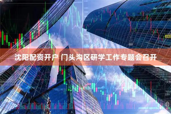 沈阳配资开户 门头沟区研学工作专题会召开